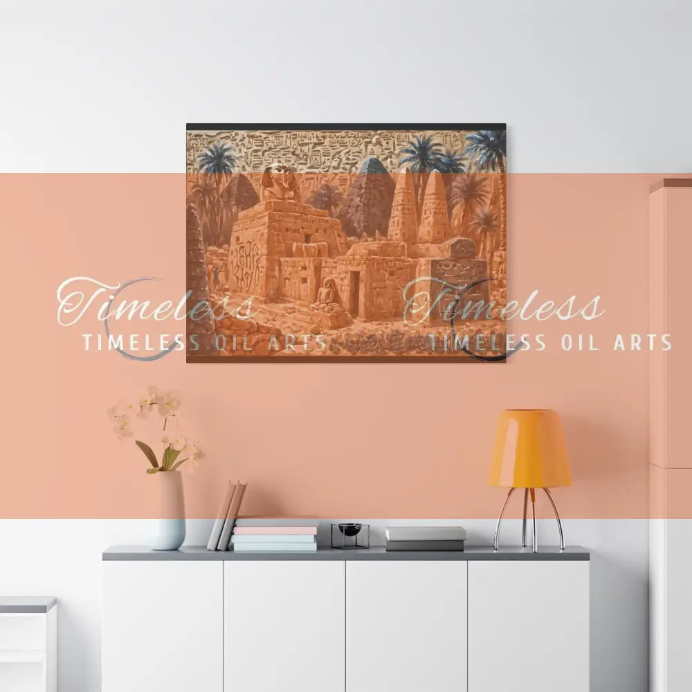 Canvas Print - Ancient Atmosphere Egypt Canvas