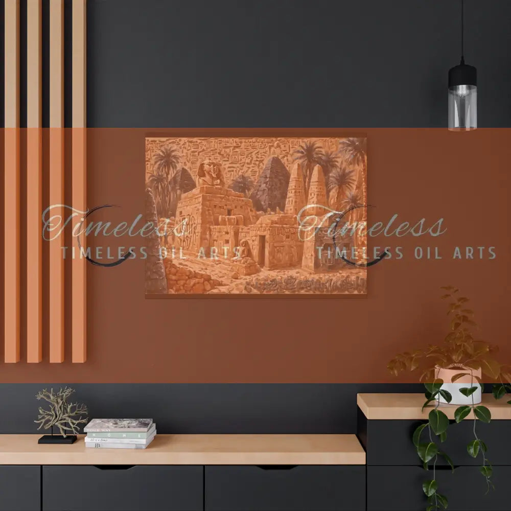 Canvas Print - Ancient Atmosphere Egypt Canvas