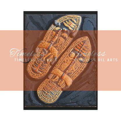 Canvas Print - Ancient Egyptian Clothes 24’’ x 32’’ (Vertical) / 1.25’’ Canvas