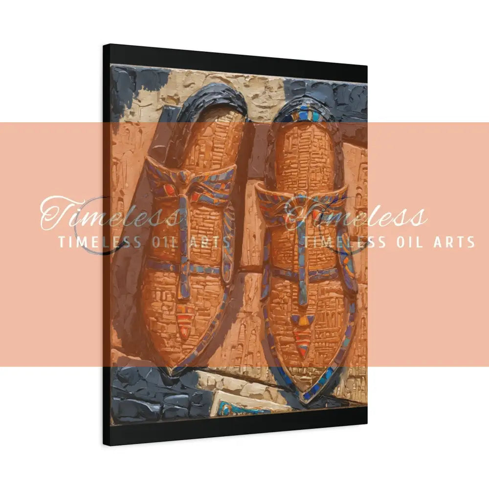 Canvas Print - Ancient Egyptian Clothing 24’’ x 30’’ (Vertical) / 1.25’’ Canvas