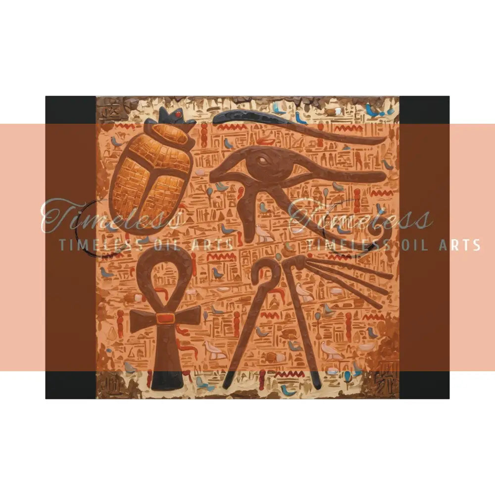 Canvas Print - Ancient Egyptian,Eye of Horus Canvas