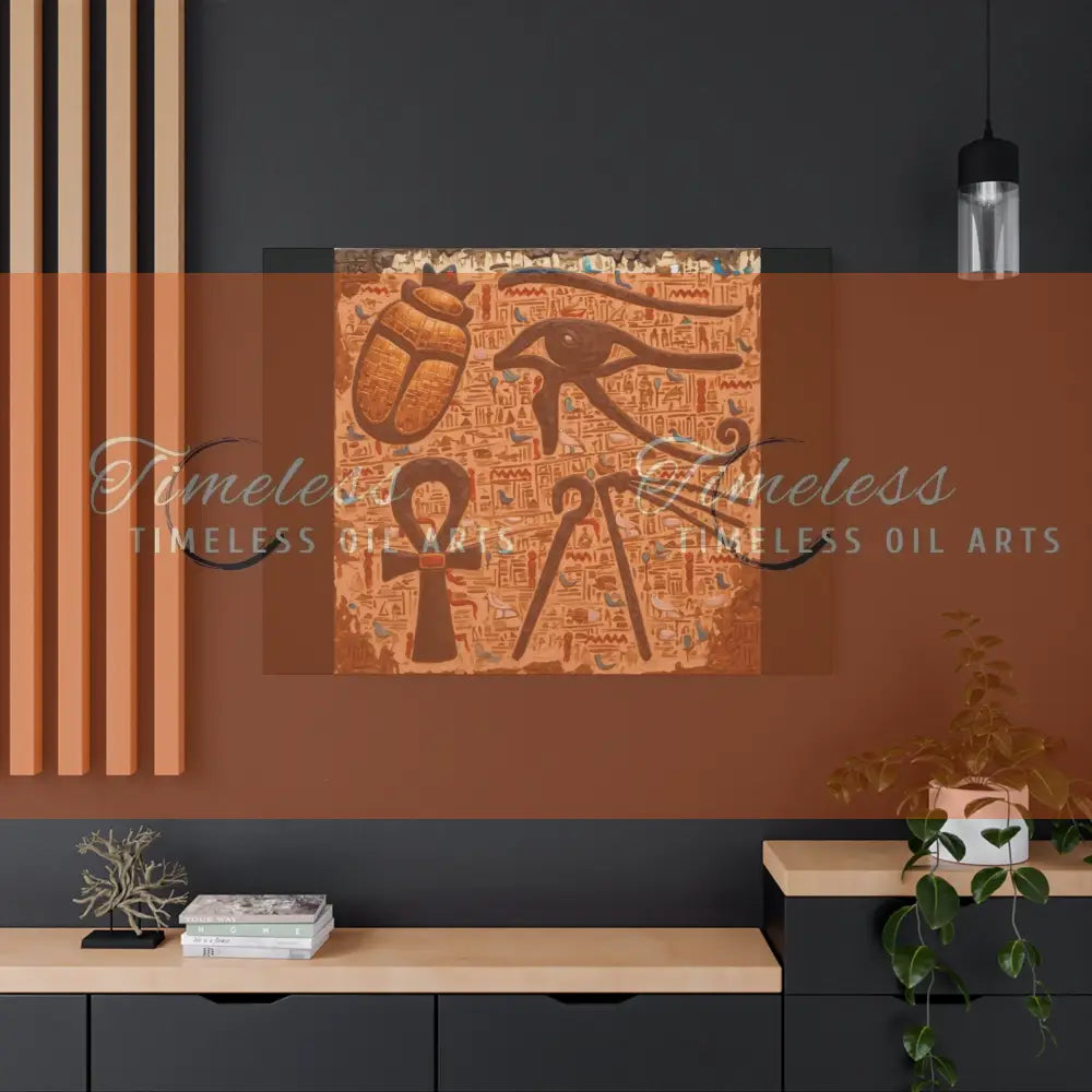 Canvas Print - Ancient Egyptian,Eye of Horus Canvas