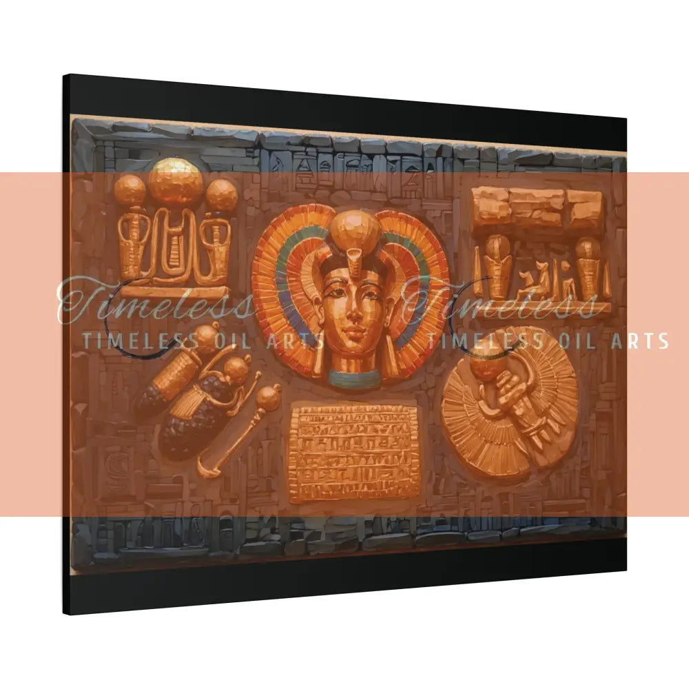 Canvas Print - Ancient Egyptian Jewelry Canvas