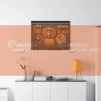 Canvas Print - Ancient Egyptian Jewelry Canvas