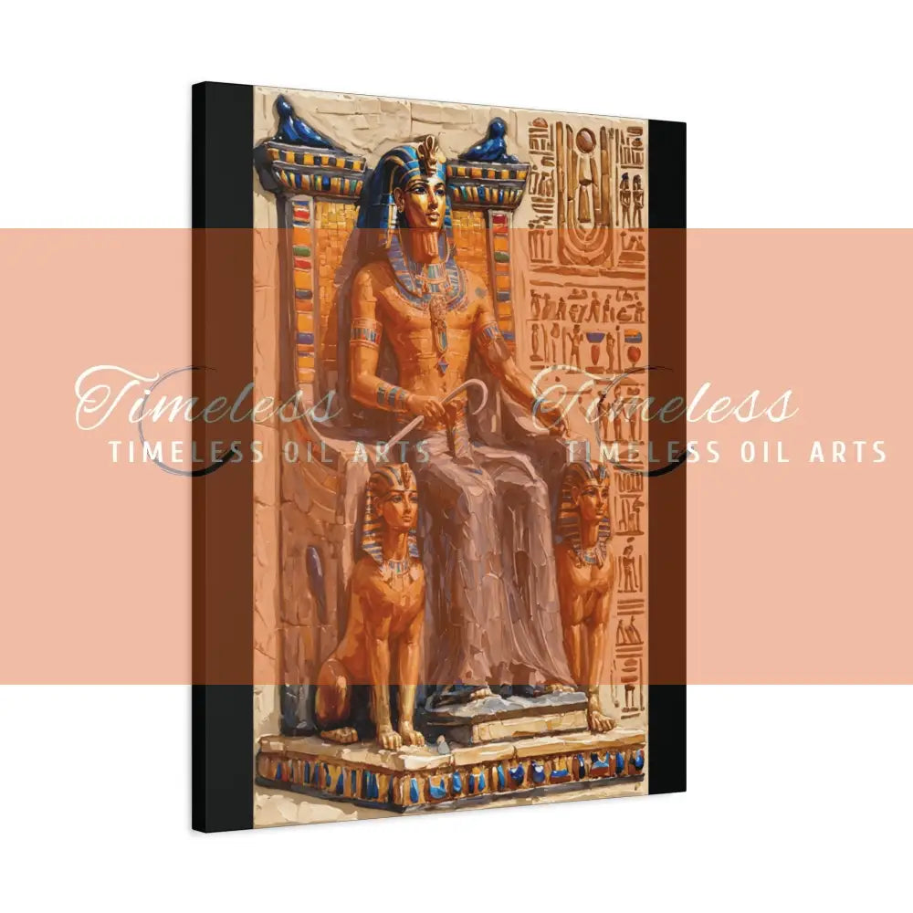 Canvas Print - Ancient Egyptian Kings 24’’ x 30’’ (Vertical) / 1.25’’ Canvas