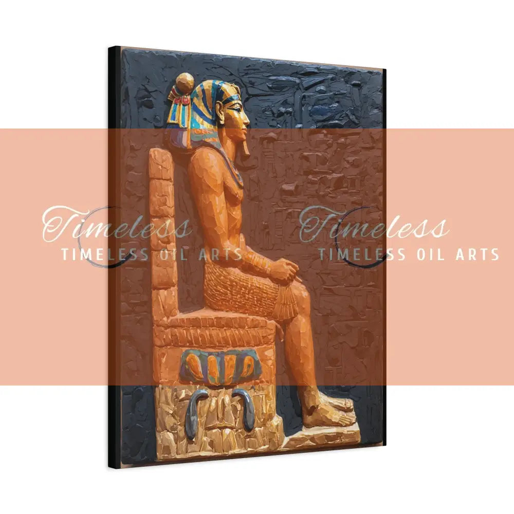 Canvas Print - Ancient Egyptian Kings 24’’ x 30’’ (Vertical) / 1.25’’ Canvas