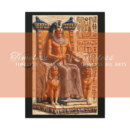 Canvas Print - Ancient Egyptian Kings 24’’ x 32’’ (Vertical) / 1.25’’ Canvas