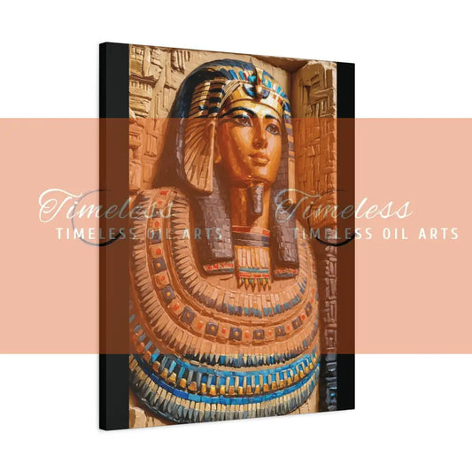 Canvas Print - Ancient Egyptian Queens 24’’ x 30’’ (Vertical) / 1.25’’ Canvas