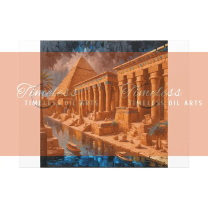 Canvas Print - Ancient Egyptian Temples Canvas