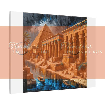 Canvas Print - Ancient Egyptian Temples Canvas