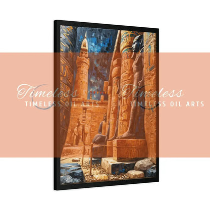 Canvas Print - Ancient Egyptian Temples Canvas