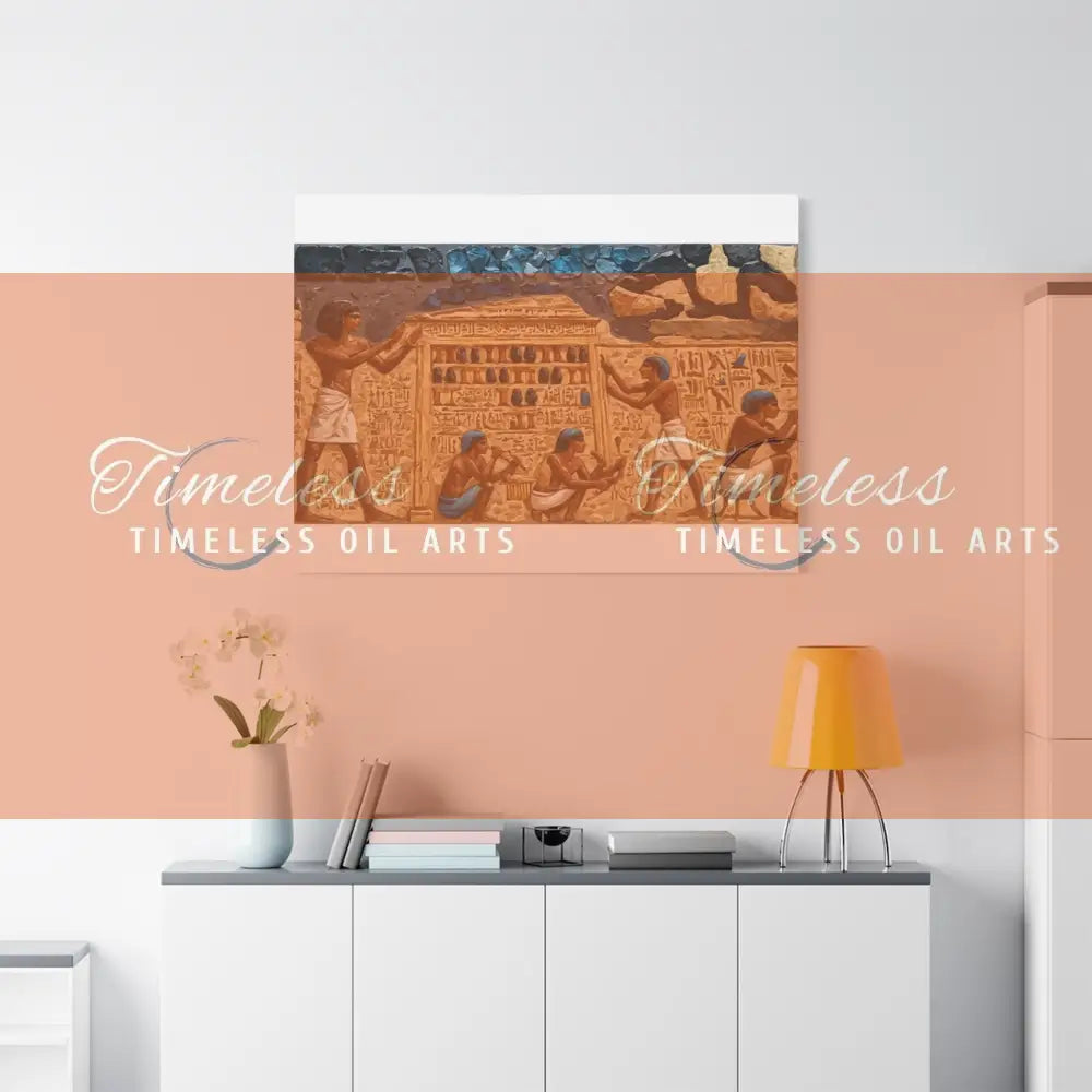 Canvas Print - Ancient Vibes of Egypt 48’’ x 36’’ (Horizontal) / 1.25’’ Canvas