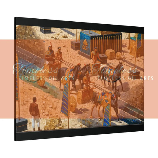 Canvas Print - Cairo Chronicles Canvas