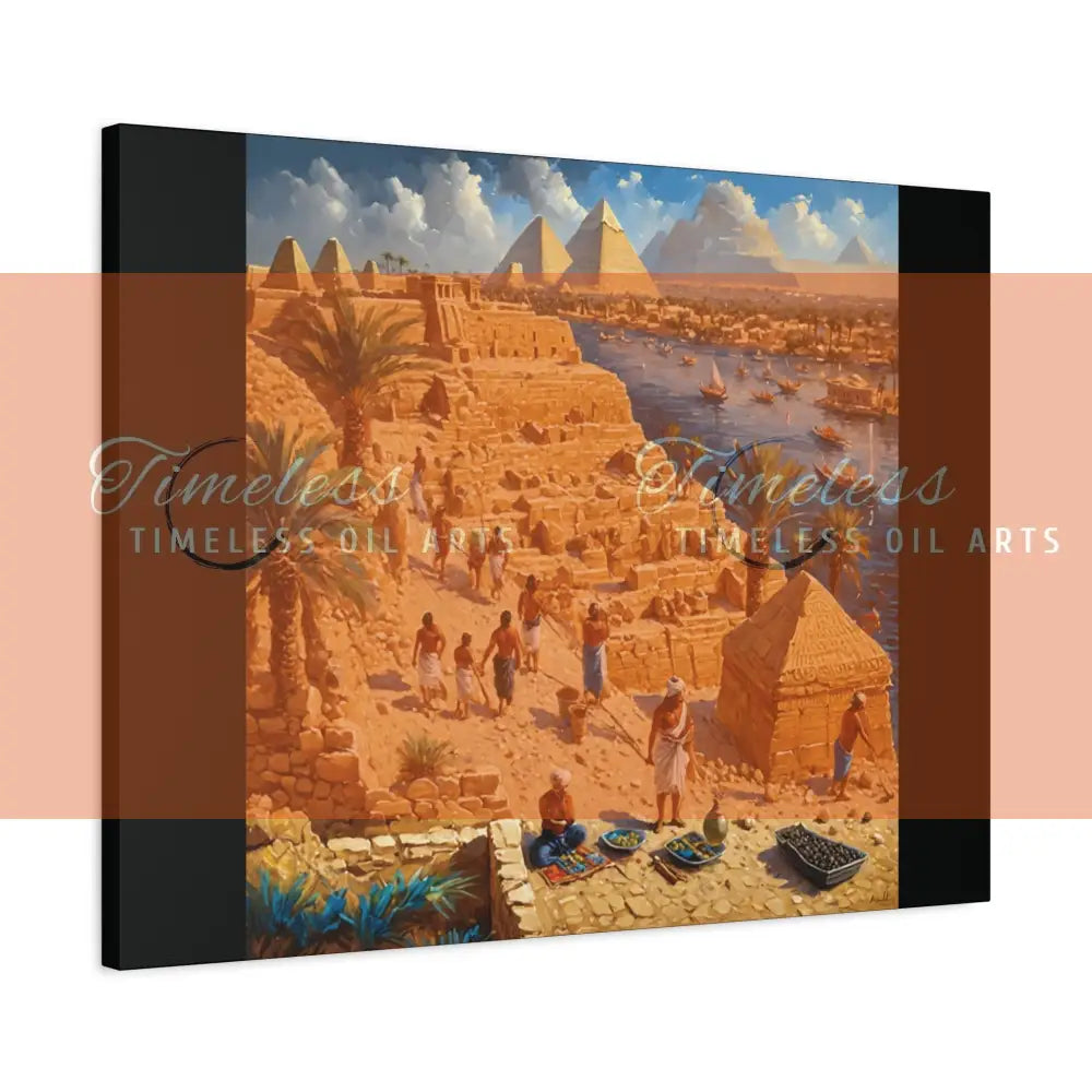 Canvas Print - Dreams of the Nile Egypt Canvas