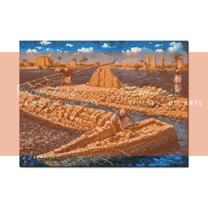 Canvas Print - Dreams of the Nile Egypt 32’’ x 24’’ (Horizontal) / 1.25’’ Canvas