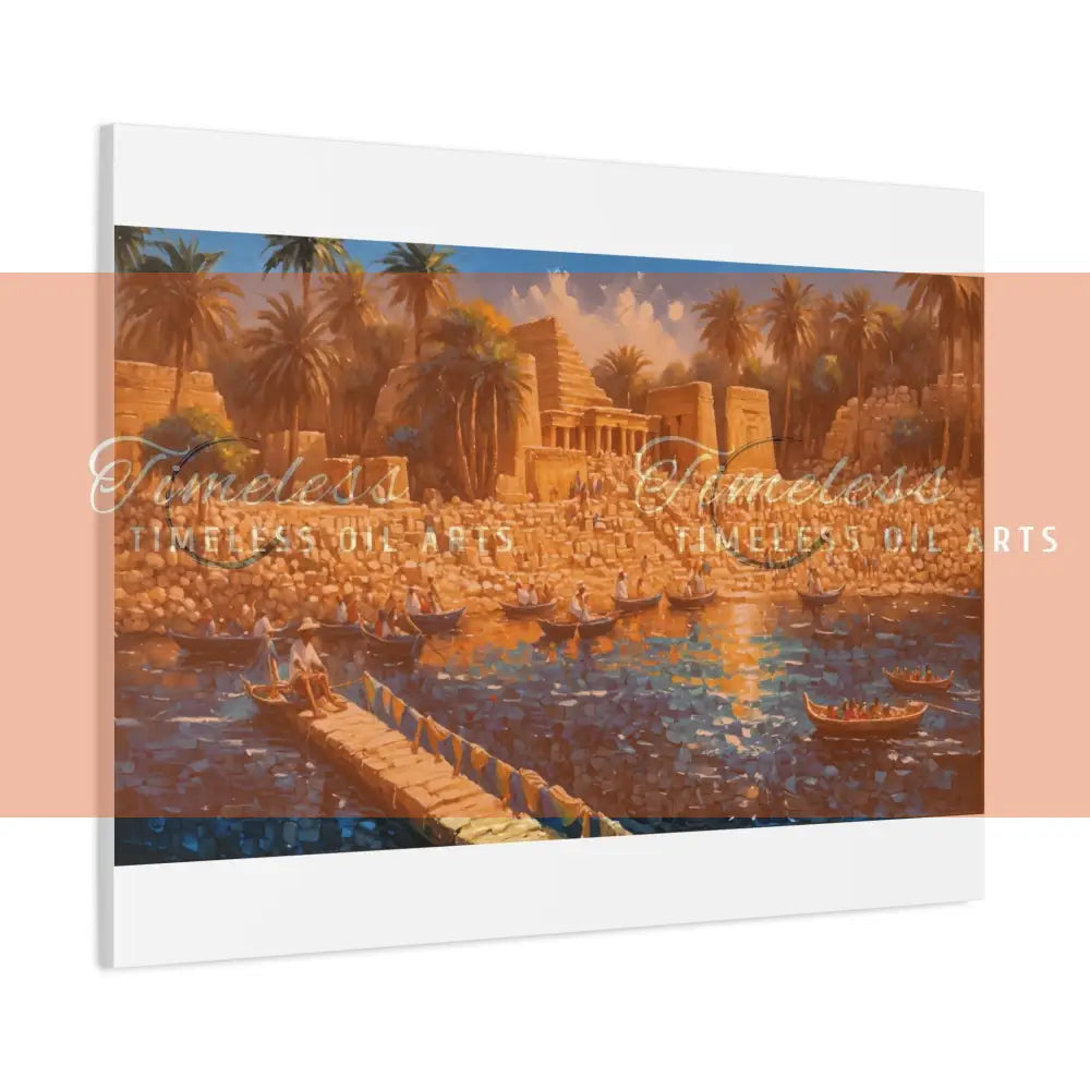 Canvas Print - Dreams of the Nile Egypt Canvas