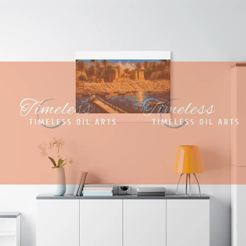 Canvas Print - Dreams of the Nile Egypt Canvas