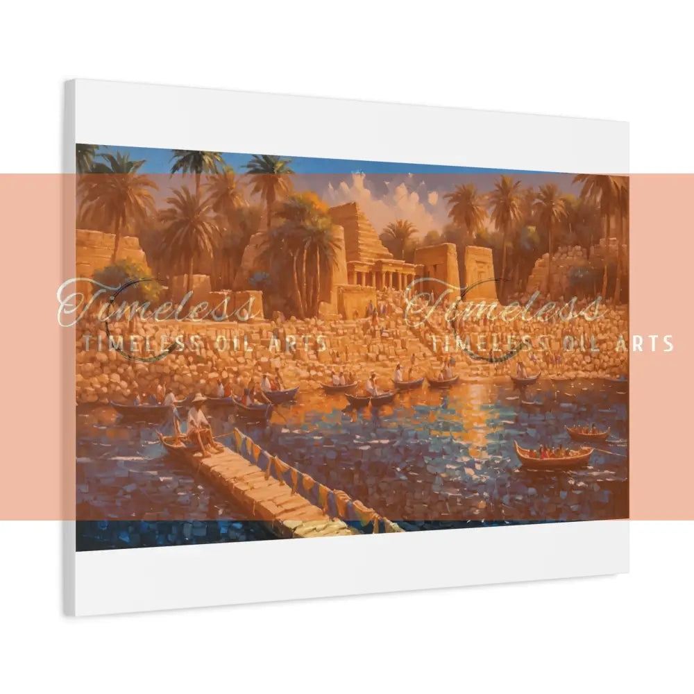 Canvas Print - Dreams of the Nile Egypt Canvas