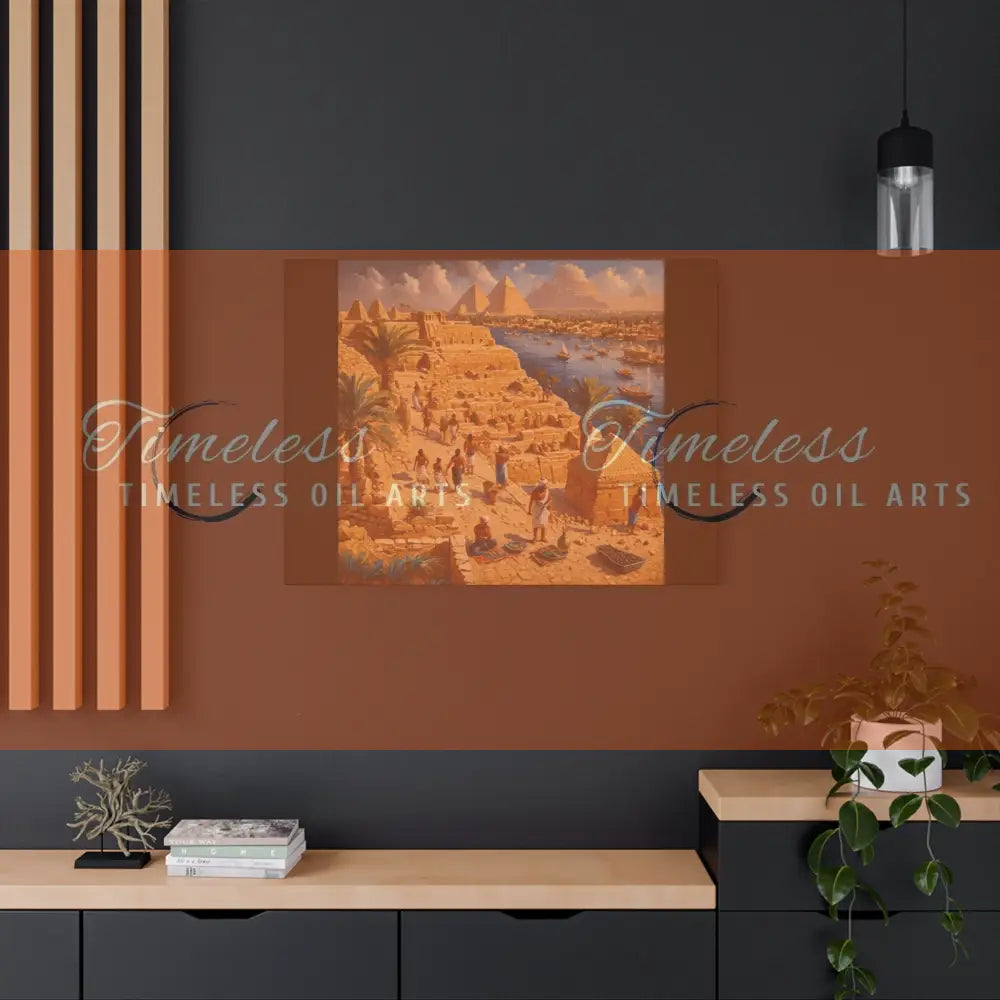 Canvas Print - Dreams of the Nile Egypt Canvas