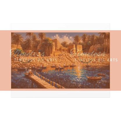 Canvas Print - Dreams of the Nile Egypt Canvas