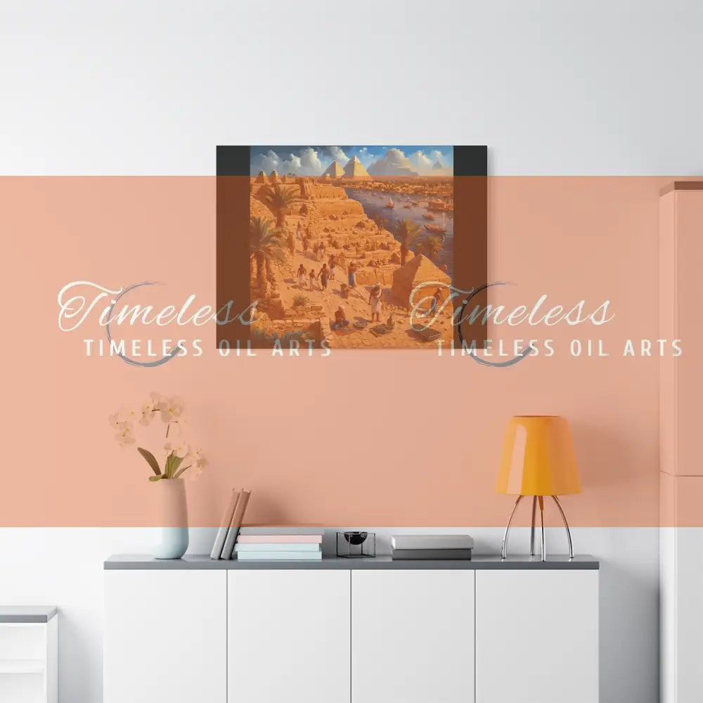 Canvas Print - Dreams of the Nile Egypt Canvas