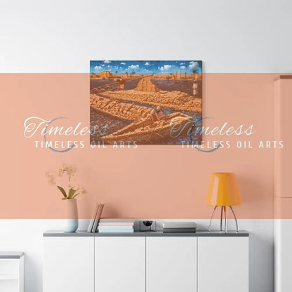 Canvas Print - Dreams of the Nile Egypt Canvas