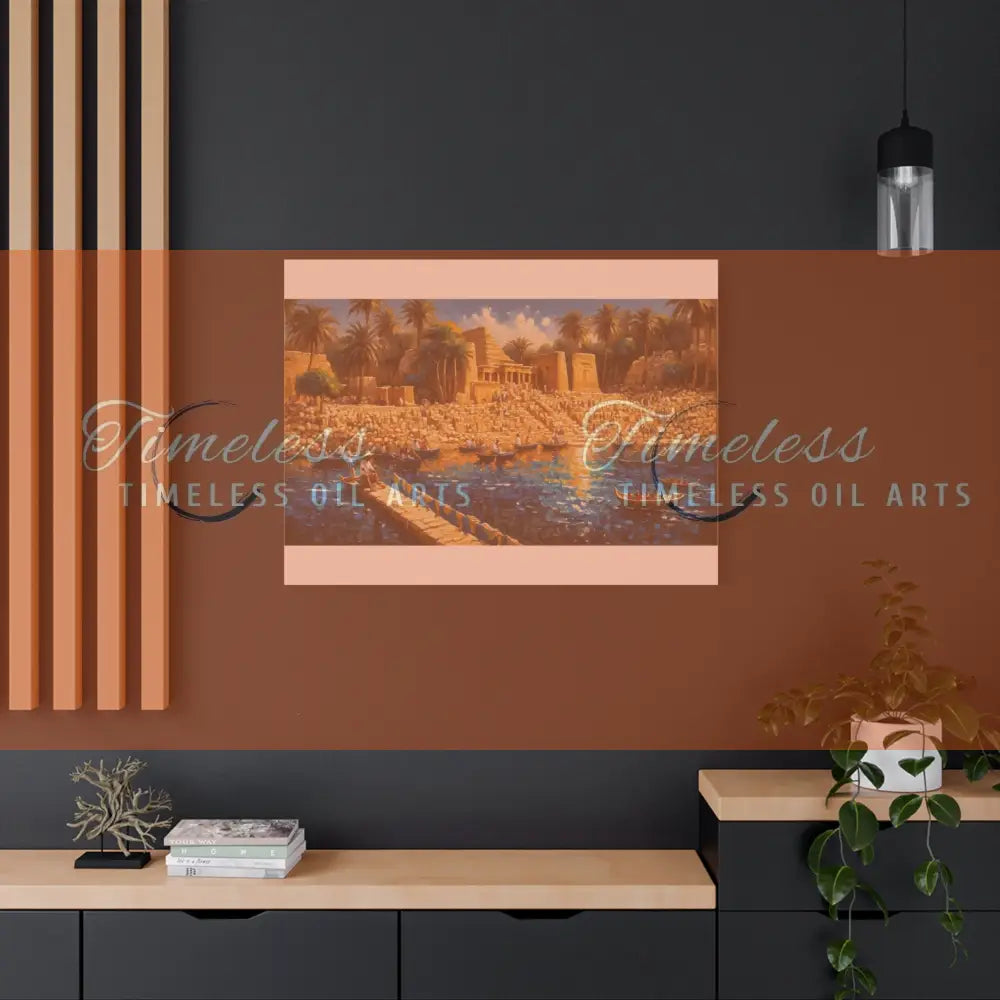 Canvas Print - Dreams of the Nile Egypt Canvas