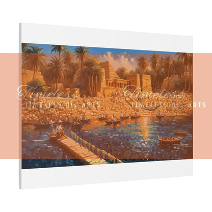 Canvas Print - Dreams of the Nile Egypt Canvas