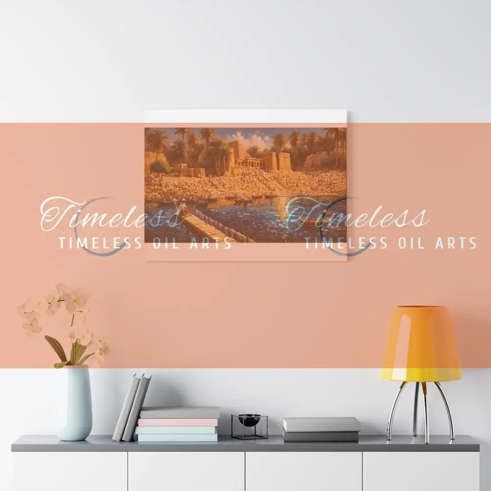 Canvas Print - Dreams of the Nile Egypt Canvas