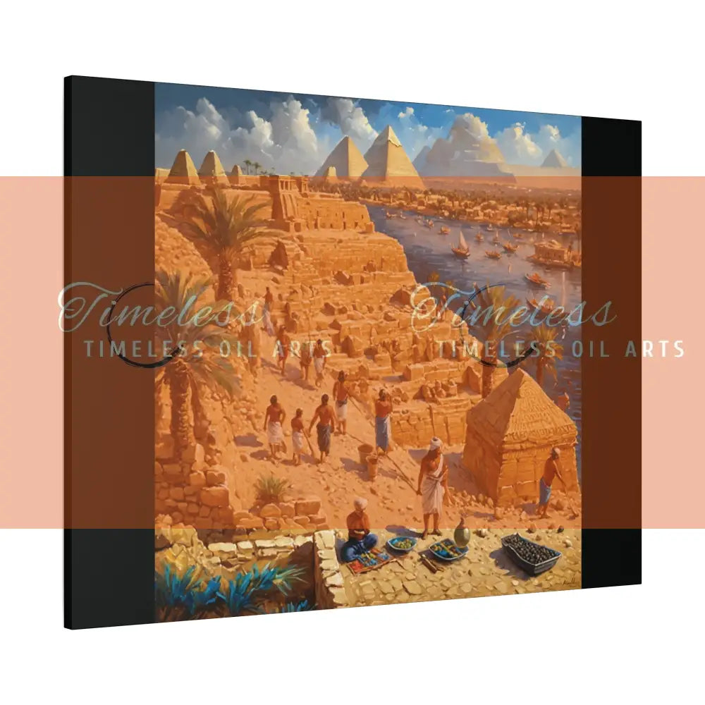 Canvas Print - Dreams of the Nile Egypt Canvas