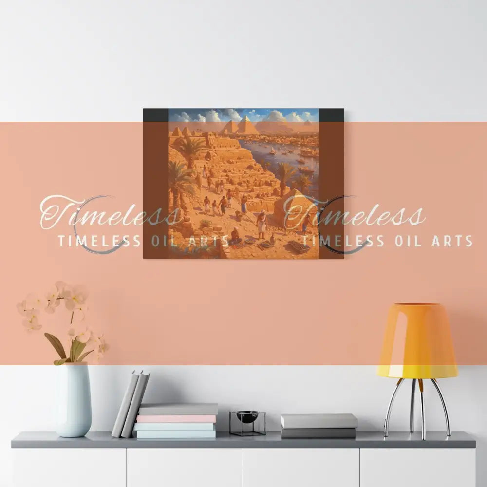 Canvas Print - Dreams of the Nile Egypt Canvas