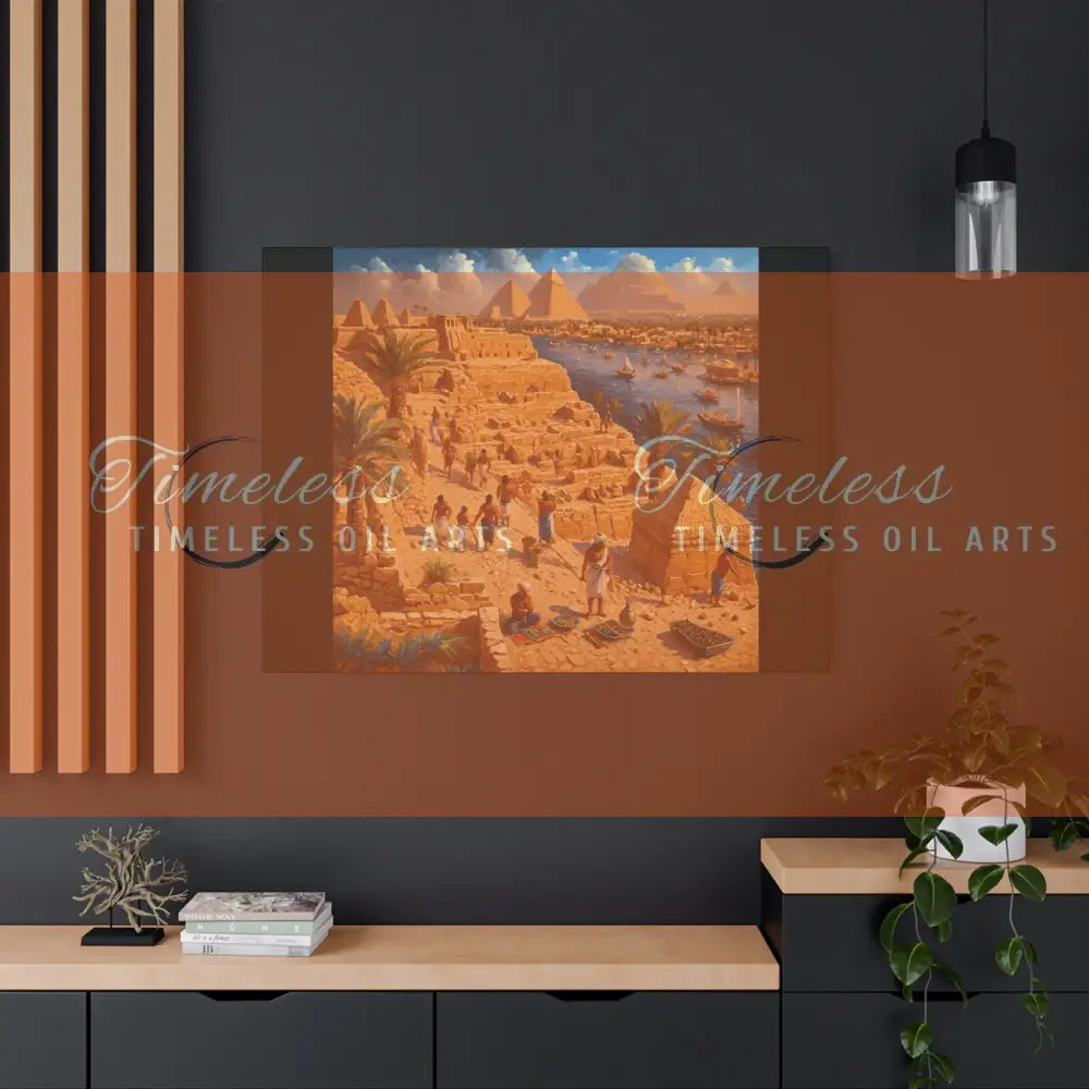 Canvas Print - Dreams of the Nile Egypt Canvas