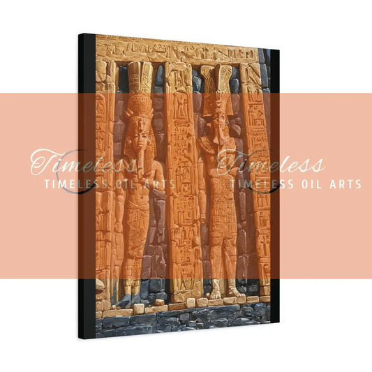 Canvas Print - Egyptian Legacy 24’’ x 30’’ (Vertical) / 1.25’’ Canvas