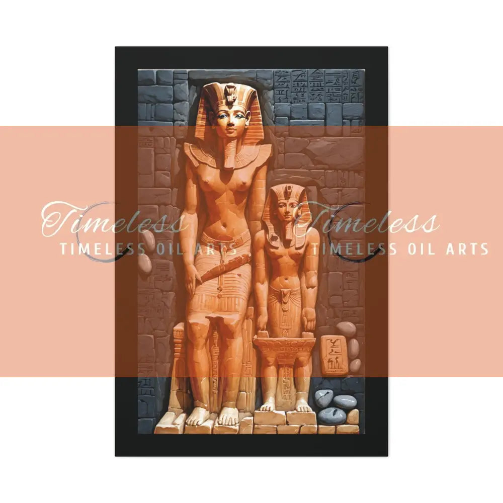 Canvas Print - Egyptian Legacy 32″ x 48″ (Vertical) / 1.25’’ Canvas