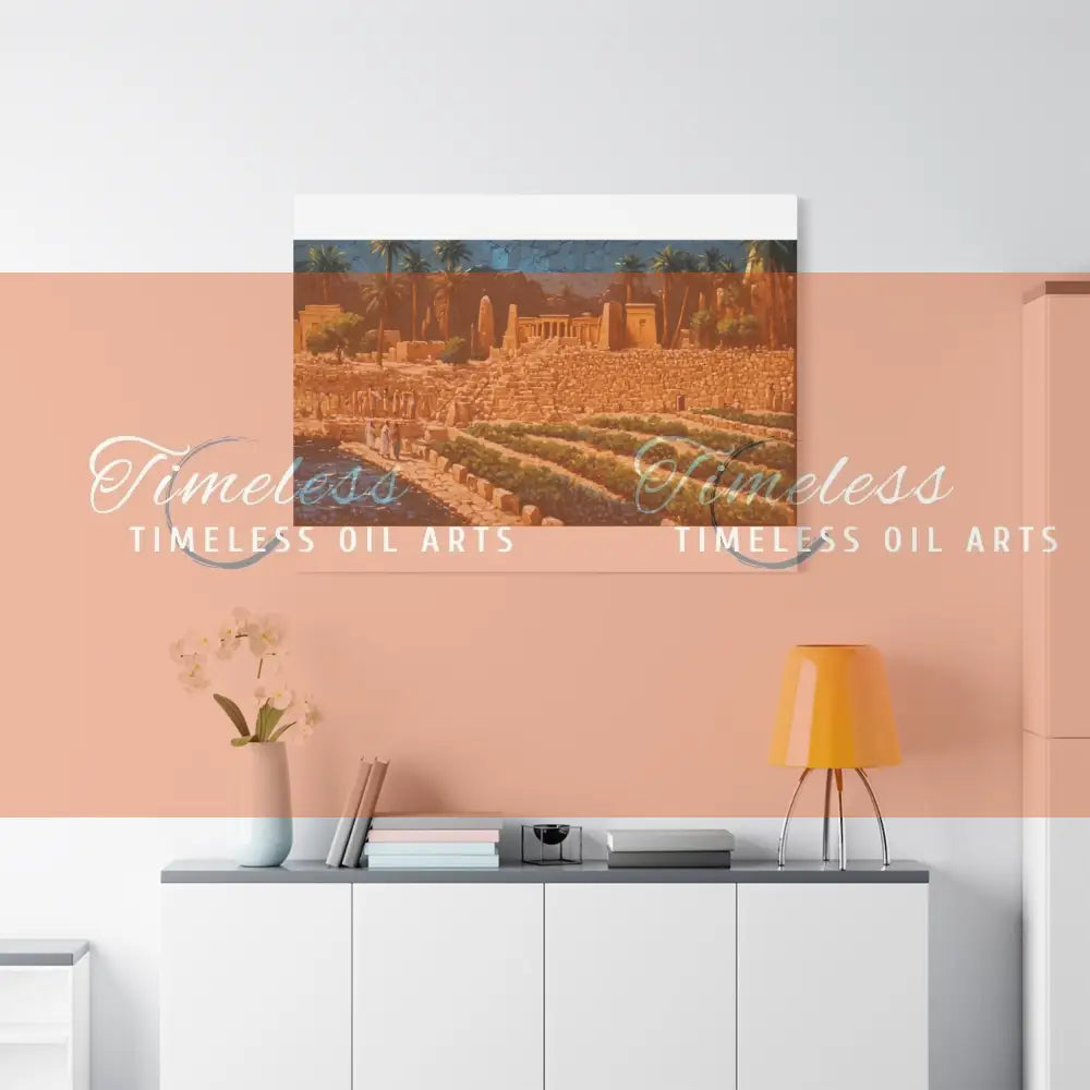 Canvas Print - Egyptian Legacy 48’’ x 36’’ (Horizontal) / 1.25’’ Canvas