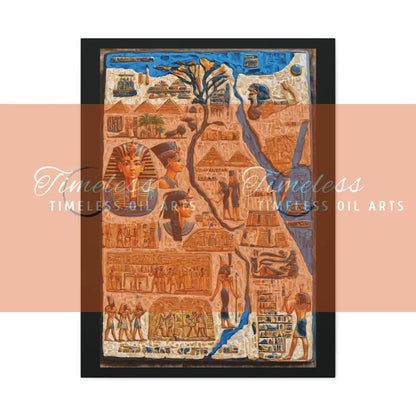 Canvas Print - Eternal Egypt 24’’ x 32’’ (Vertical) / 1.25’’ Canvas