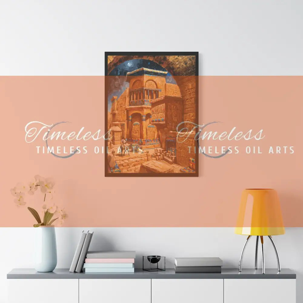 Canvas Print - Eternal Egypt and Contemporary Canvas