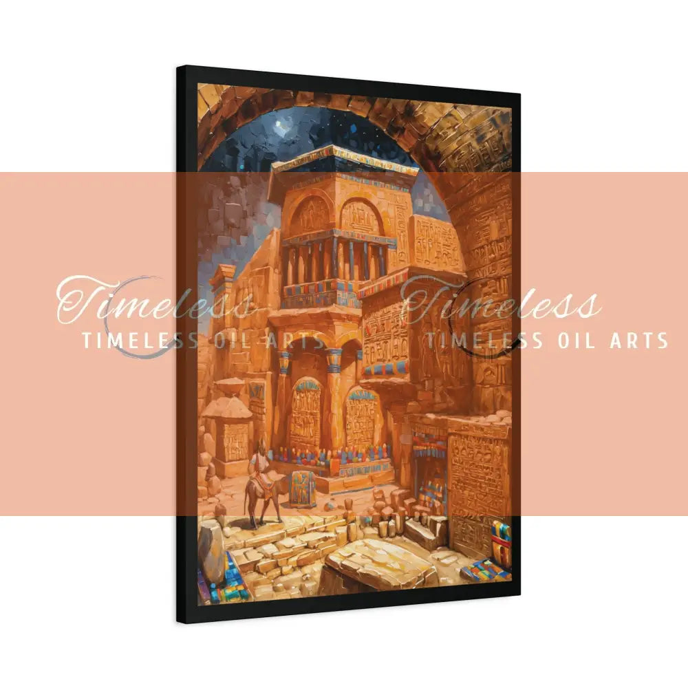 Canvas Print - Eternal Egypt and Contemporary Canvas