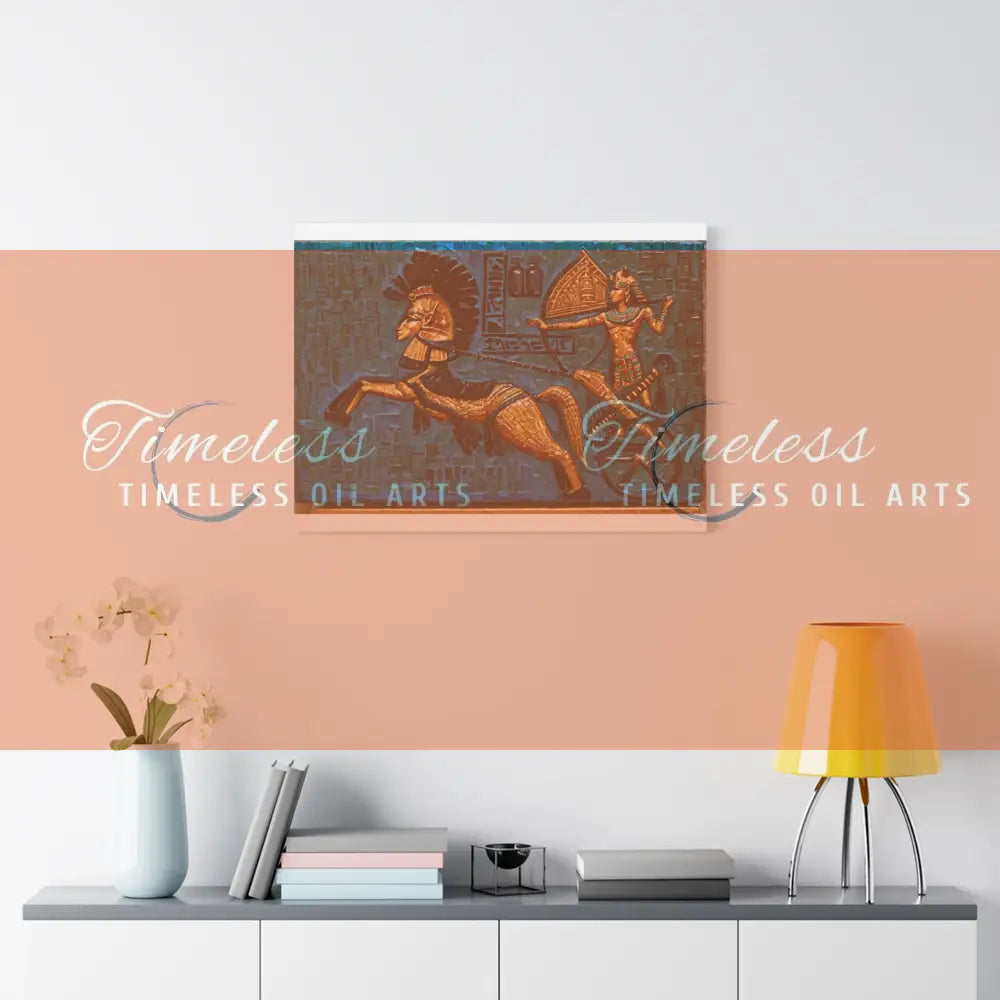 Canvas Print - Explore Ancient Wonders of Egyptian Canvas