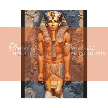 Canvas Print - Explore the Past of Egypt 24’’ x 32’’ (Vertical) / 1.25’’ Canvas