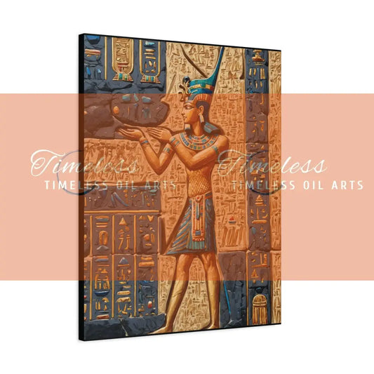 Canvas Print - Funeral Rites of the Pharaohs 24’’ x 30’’ (Vertical) / 1.25’’ Canvas