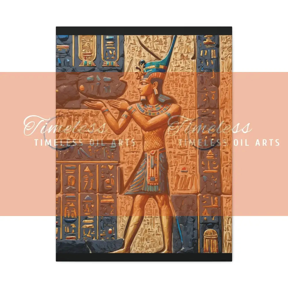 Canvas Print - Funeral Rites of the Pharaohs 24’’ x 32’’ (Vertical) / 1.25’’ Canvas