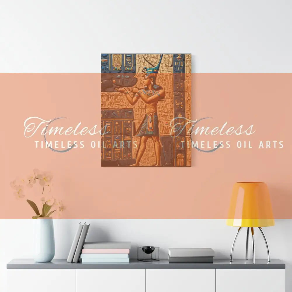 Canvas Print - Funeral Rites of the Pharaohs Canvas