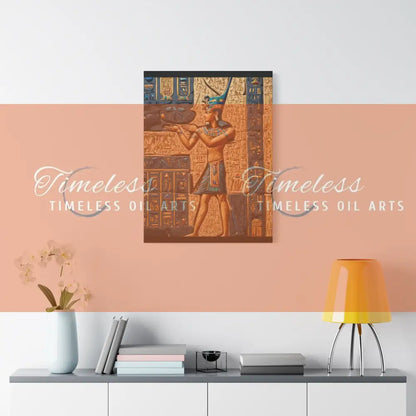 Canvas Print - Funeral Rites of the Pharaohs Canvas