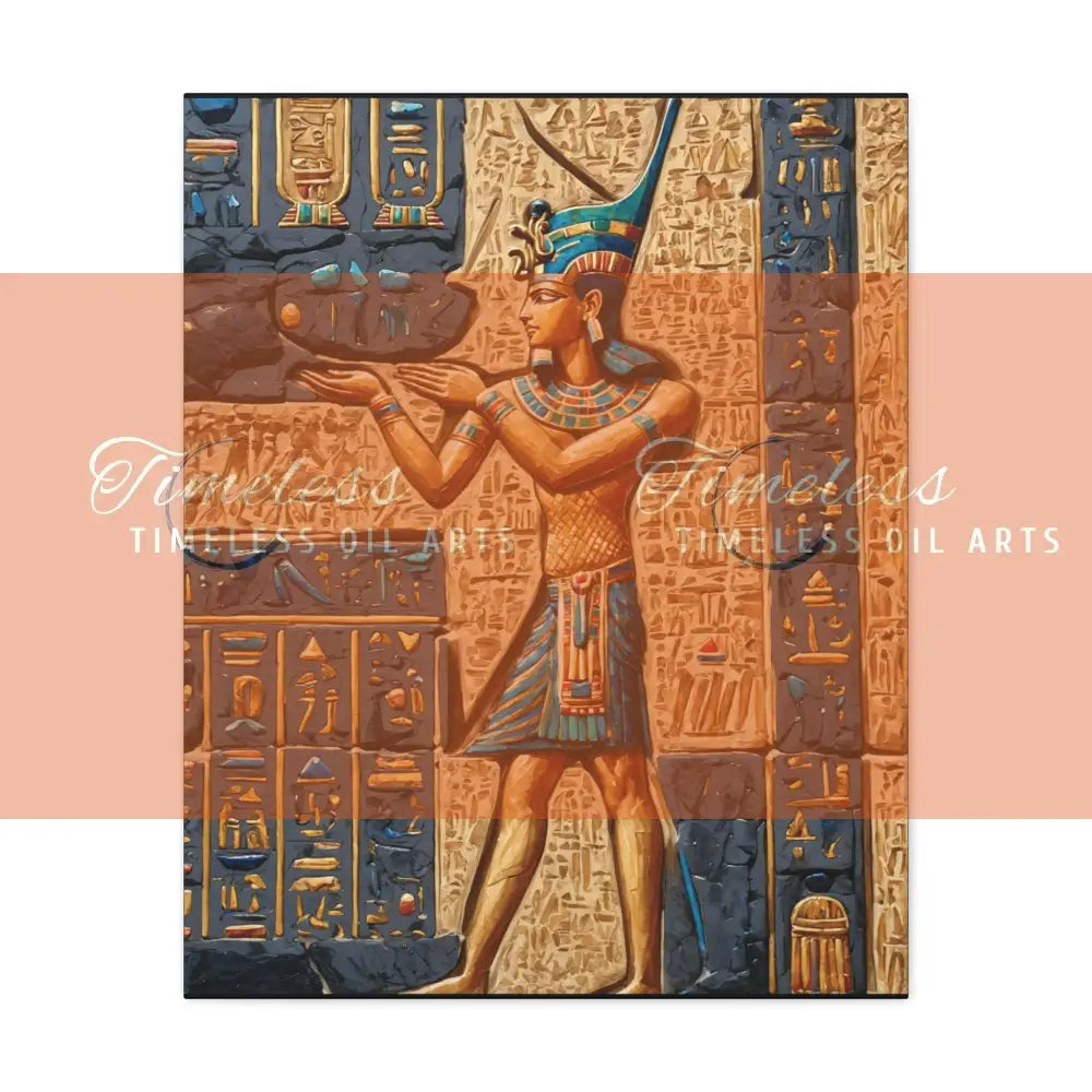 Canvas Print - Funeral Rites of the Pharaohs Canvas