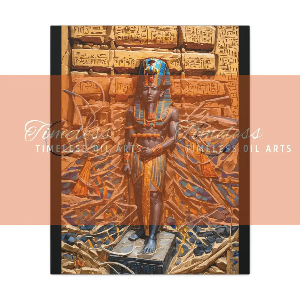 Canvas Print - Kings of Ancient Egypt 24’’ x 30’’ (Vertical) / 1.25’’ Canvas