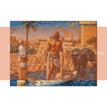 Canvas Print - Legacy of the Nile Egypt 32’’ x 24’’ (Horizontal) / 1.25’’ Canvas