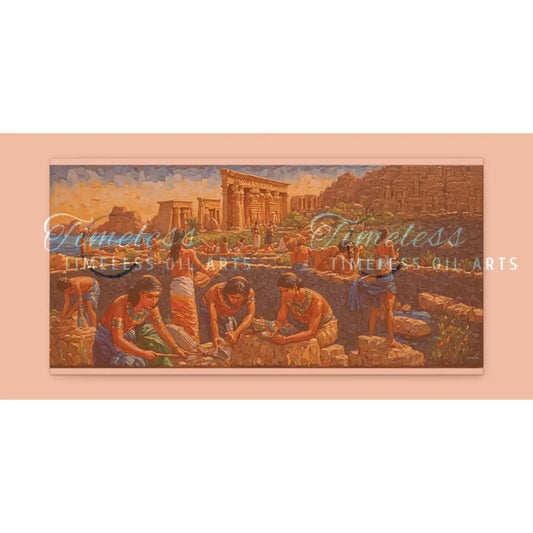 Canvas Print - Lost in History of Egypt 20’’ x 10’’ (Horizontal) / 1.25’’ Canvas