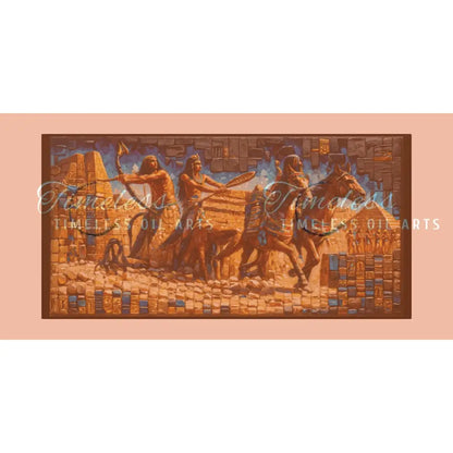 Canvas Print - Lost in History of Egypt 30’’ x 15’’ (Horizontal) / 1.25’’ Canvas