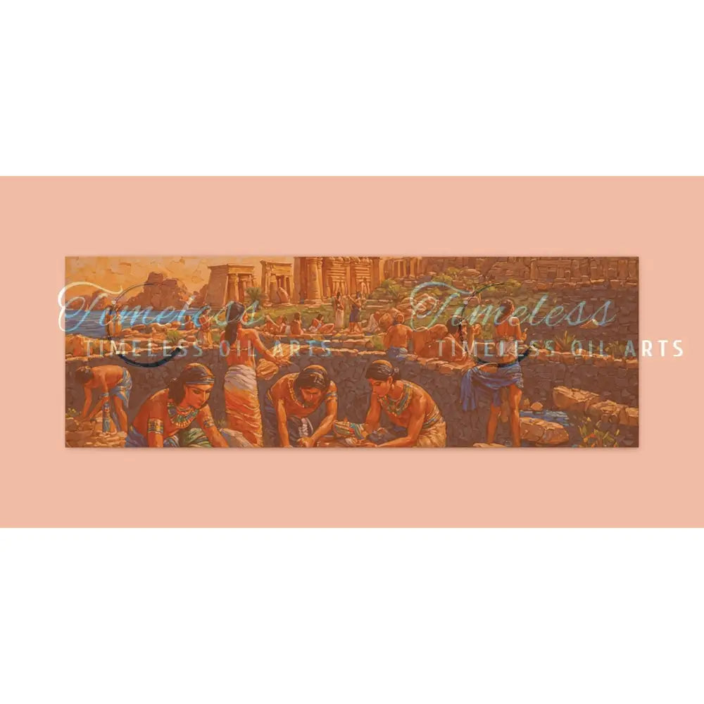 Canvas Print - Lost in History of Egypt 36’’ x 12’’ (Horizontal) / 1.25’’ Canvas